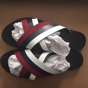 Tegan crisscross slide sandals